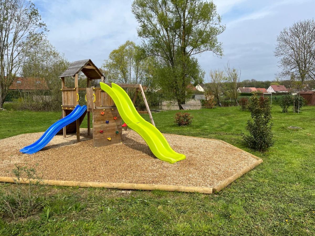 Вилла Domaine Des Galinaces Roulotte La Roussette 2-4P Marigny-les-Reullee Экстерьер фото