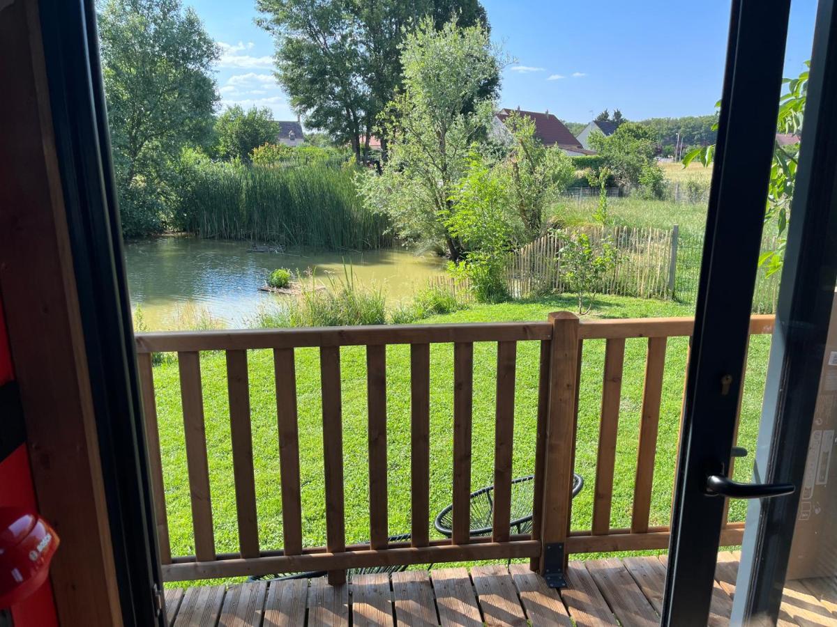 Вилла Domaine Des Galinaces Roulotte La Roussette 2-4P Marigny-les-Reullee Экстерьер фото