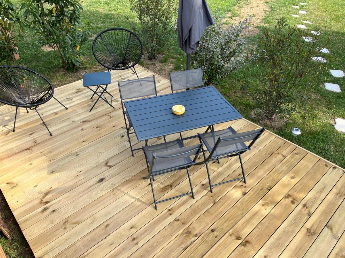 Вилла Domaine Des Galinaces Roulotte La Roussette 2-4P Marigny-les-Reullee Экстерьер фото