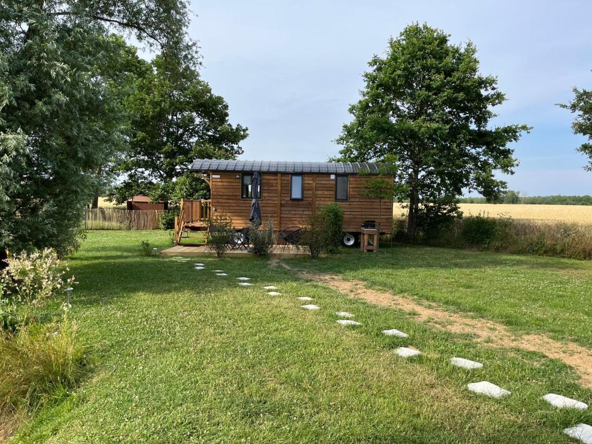 Вилла Domaine Des Galinaces Roulotte La Roussette 2-4P Marigny-les-Reullee Экстерьер фото